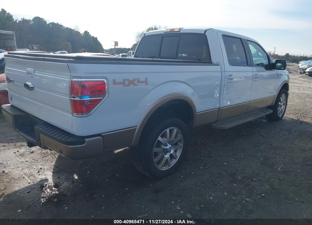 2013 FORD F-150 KING RANCH VIN: 1FTFW1ET3DKF65287