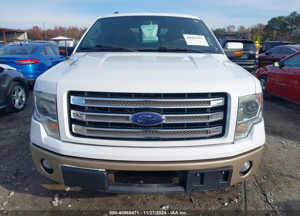 2013 FORD F-150 KING RANCH VIN: 1FTFW1ET3DKF65287