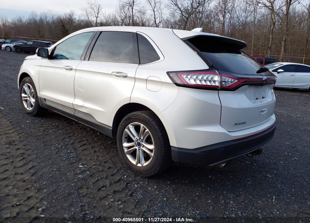 2015 FORD EDGE SEL VIN: 2FMTK4J92FBC28208