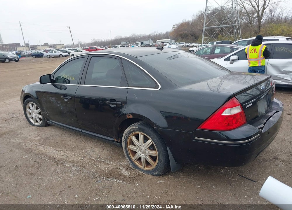 2007 FORD FIVE HUNDRED LIMITED VIN: 1FAHP25187G156578