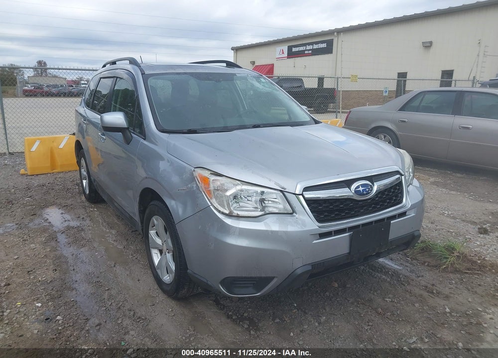 2015 SUBARU FORESTER 2.5I PREMIUM VIN: JF2SJADC8FH814523