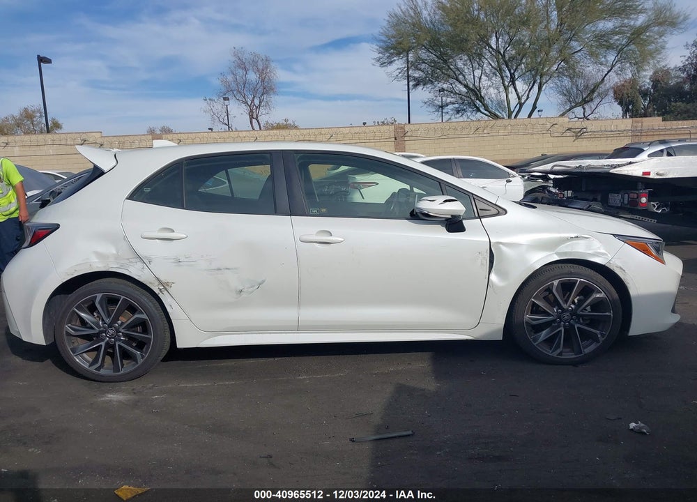 2019 TOYOTA COROLLA XSE VIN: JTNK4RBE0K3036357