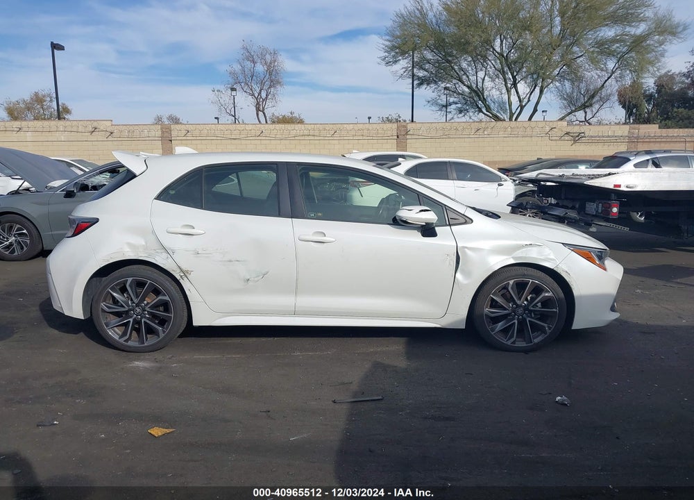 2019 TOYOTA COROLLA XSE VIN: JTNK4RBE0K3036357
