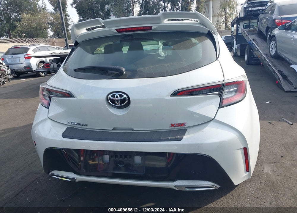 2019 TOYOTA COROLLA XSE VIN: JTNK4RBE0K3036357