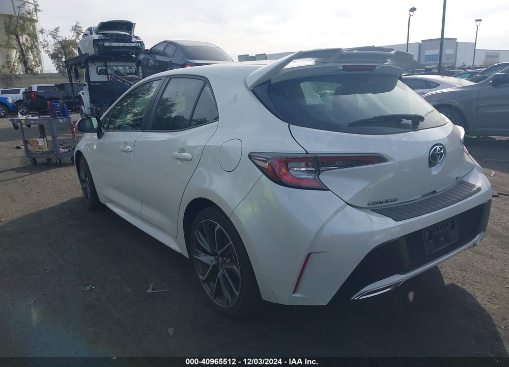2019 TOYOTA COROLLA XSE VIN: JTNK4RBE0K3036357