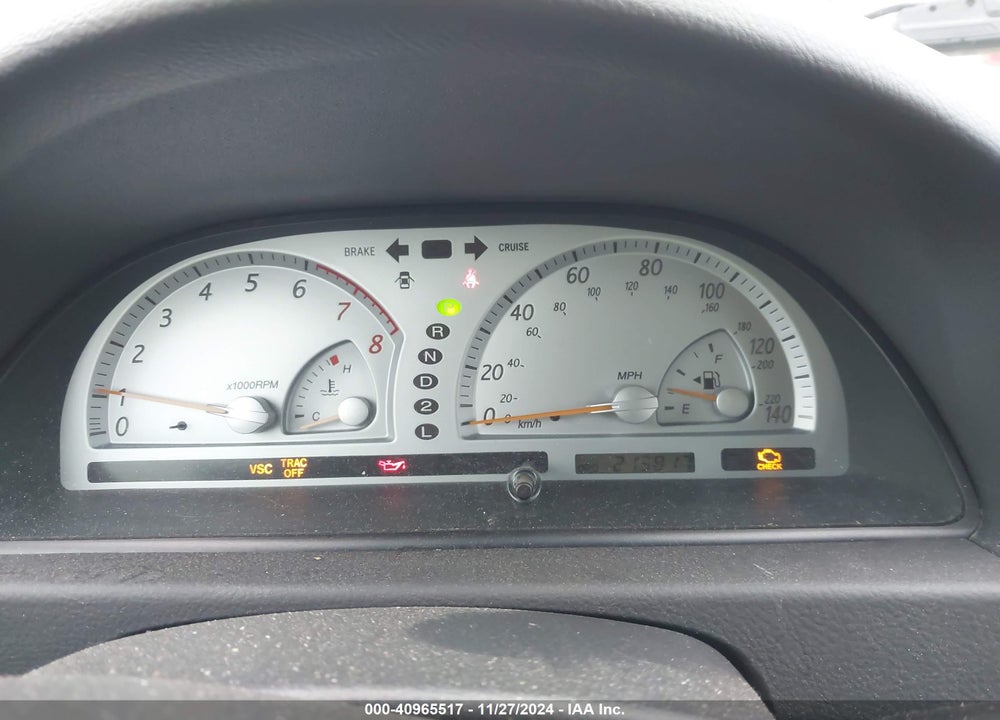 2002 TOYOTA CAMRY SE V6 VIN: 4T1BF30K62U505364