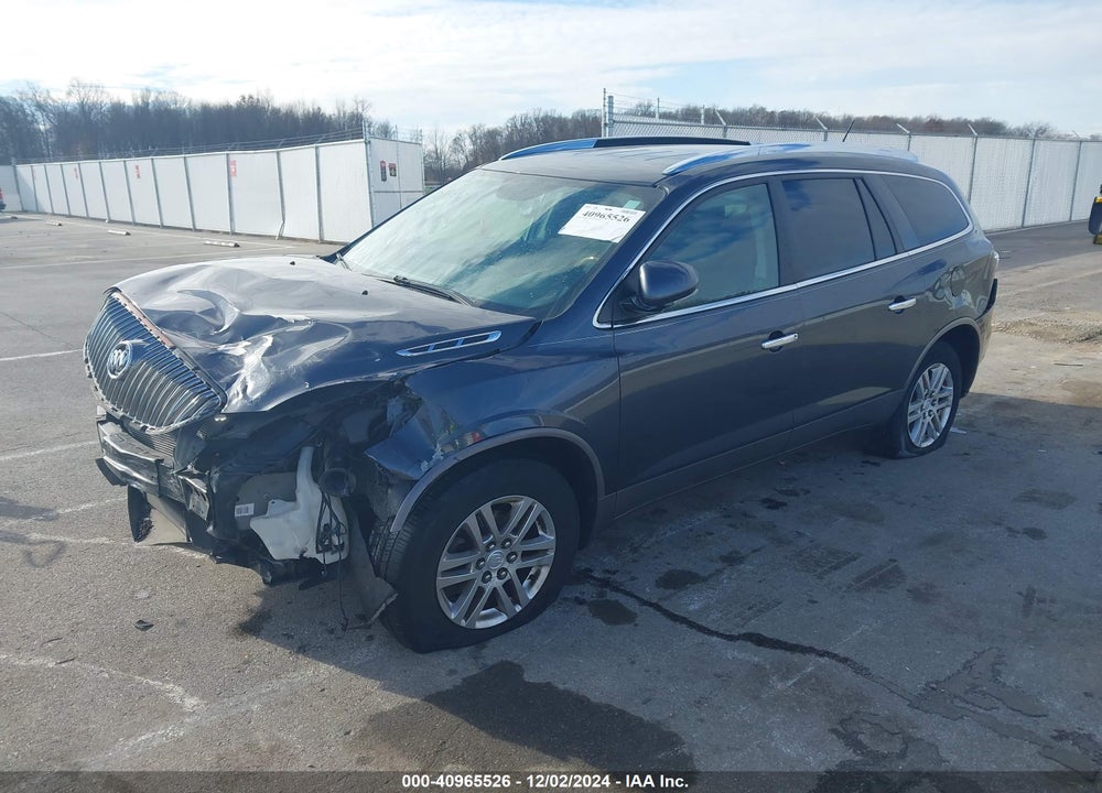 2012 BUICK ENCLAVE CONVENIENCE VIN: 5GAKRBED9CJ355948