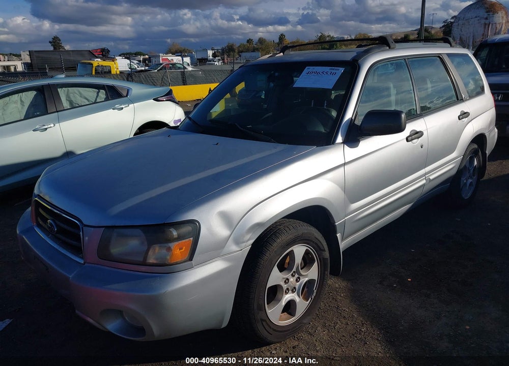 2003 SUBARU FORESTER XS VIN: JF1SG65613H764066