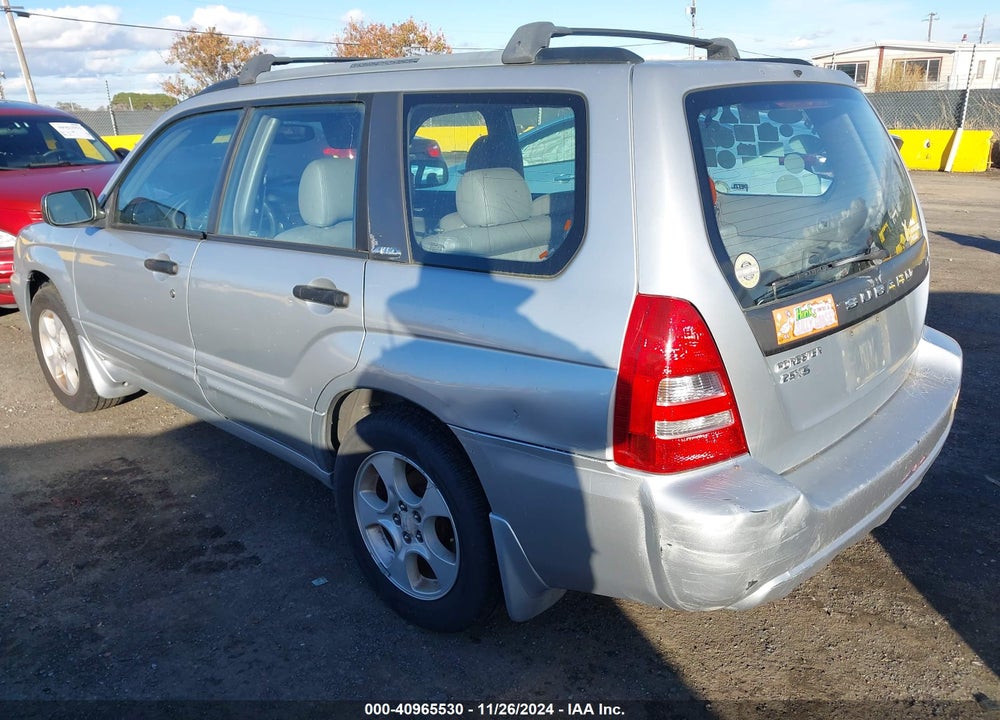 2003 SUBARU FORESTER XS VIN: JF1SG65613H764066