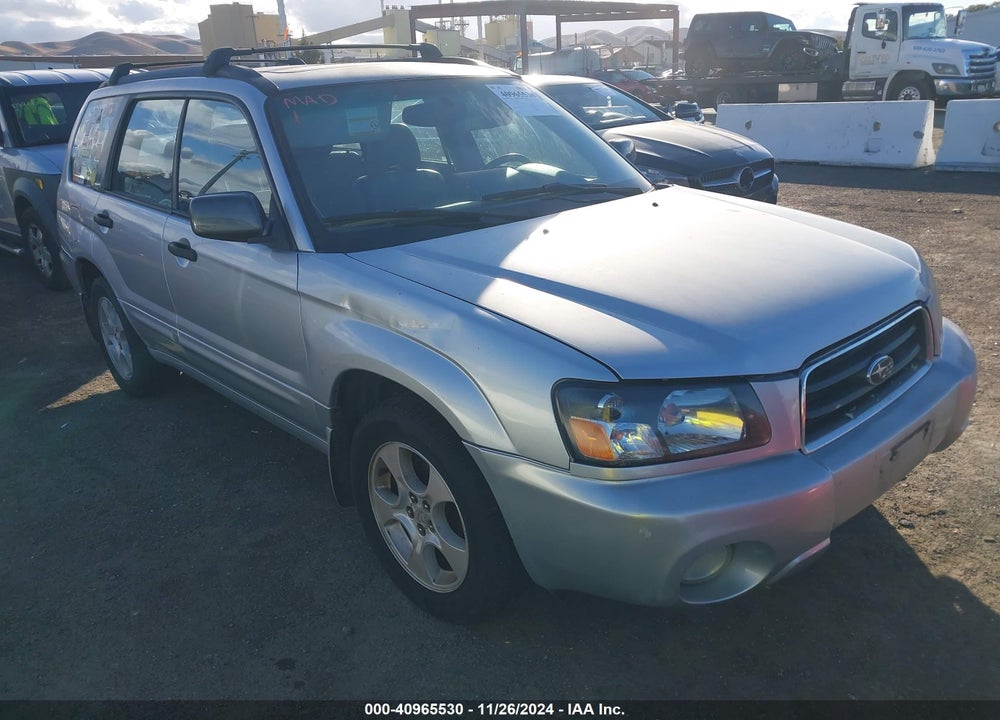 2003 SUBARU FORESTER XS VIN: JF1SG65613H764066