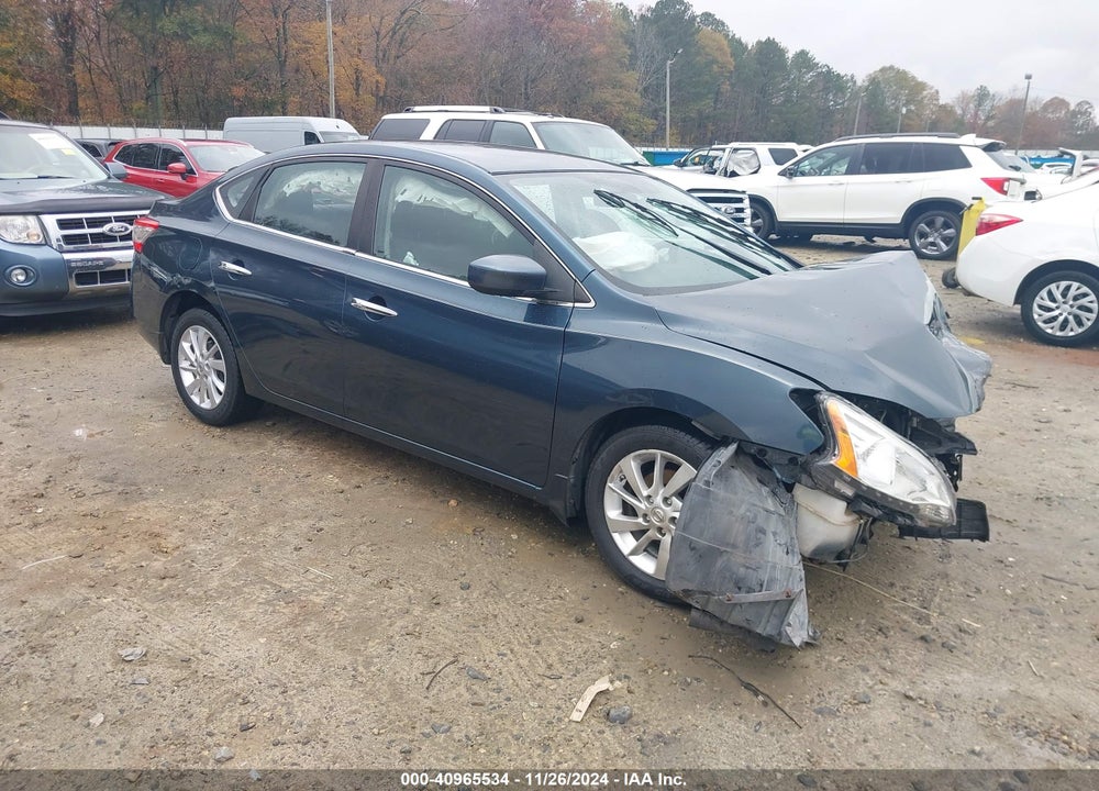 2014 NISSAN SENTRA SV VIN: 3N1AB7AP8EY338796