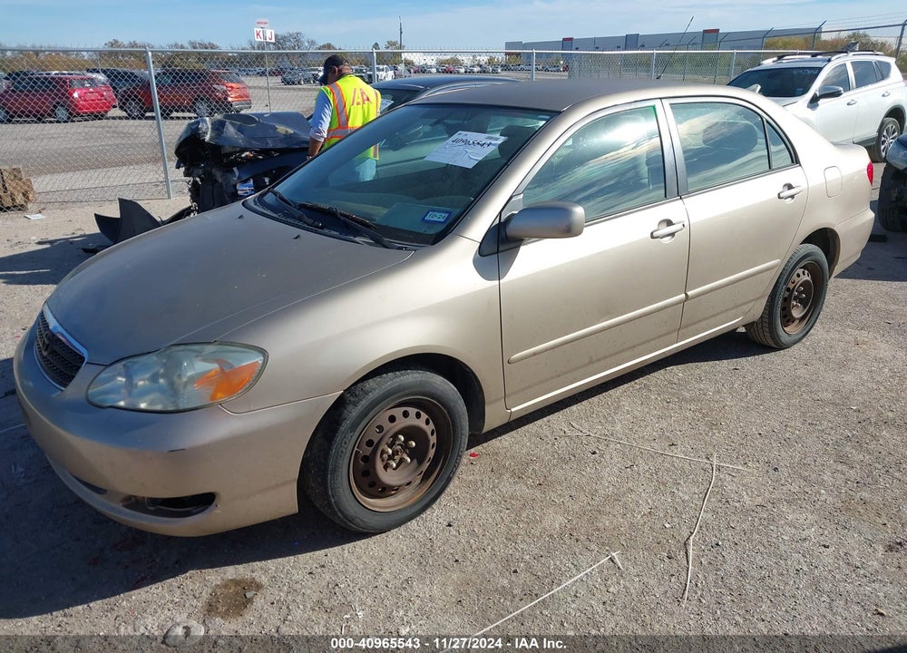 2005 TOYOTA COROLLA LE VIN: 2T1BR30E55C473711