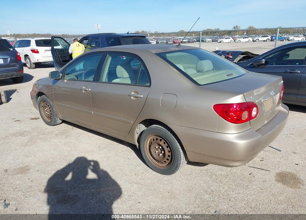 2005 TOYOTA COROLLA LE VIN: 2T1BR30E55C473711
