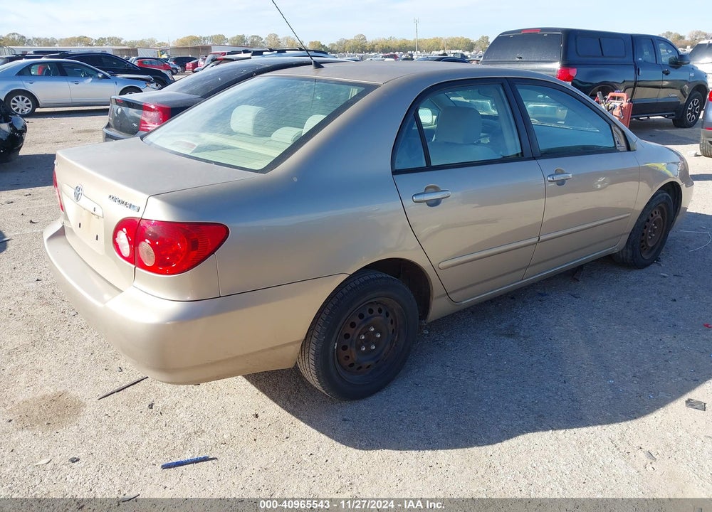 2005 TOYOTA COROLLA LE VIN: 2T1BR30E55C473711