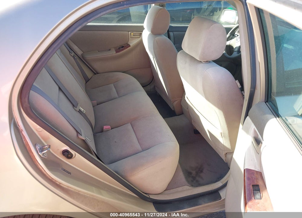 2005 TOYOTA COROLLA LE VIN: 2T1BR30E55C473711