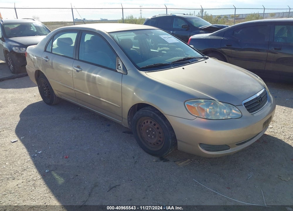 2005 TOYOTA COROLLA LE VIN: 2T1BR30E55C473711