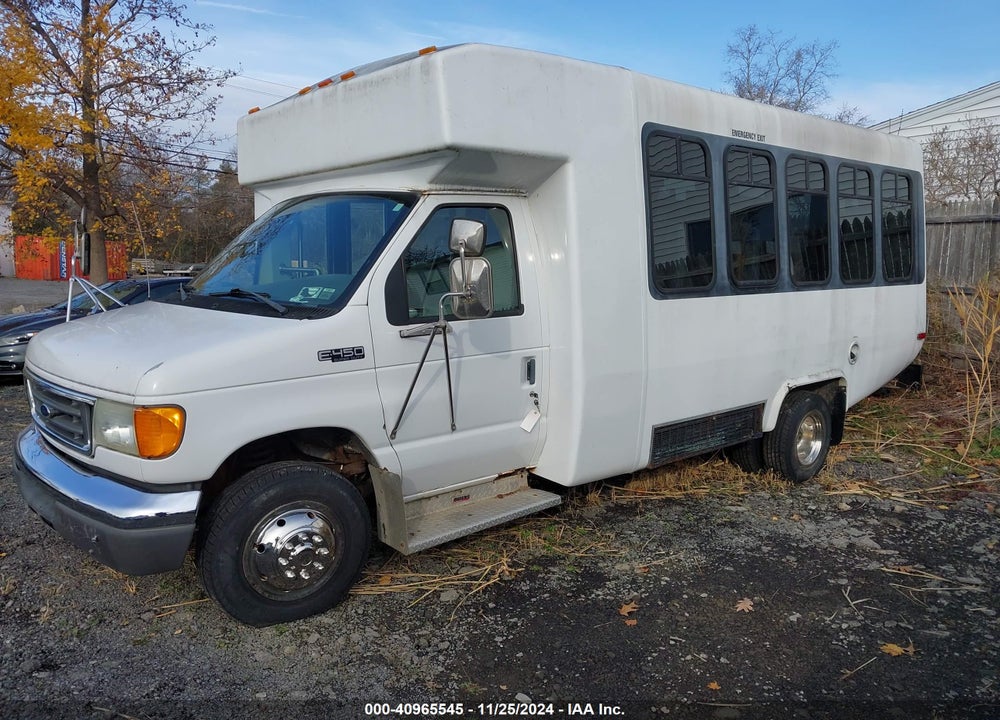 2005 FORD E-450 CUTAWAY STANDARD VIN: 1FDXE45S65HB19127