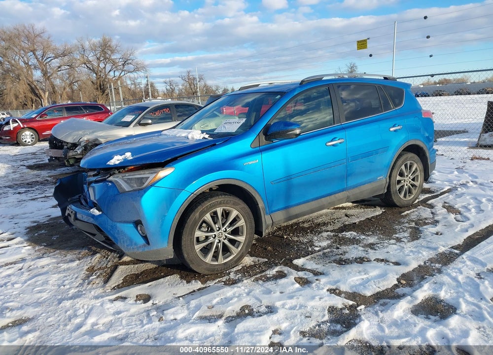 2017 TOYOTA RAV4 HYBRID LIMITED VIN: JTMDJREV8HD148487