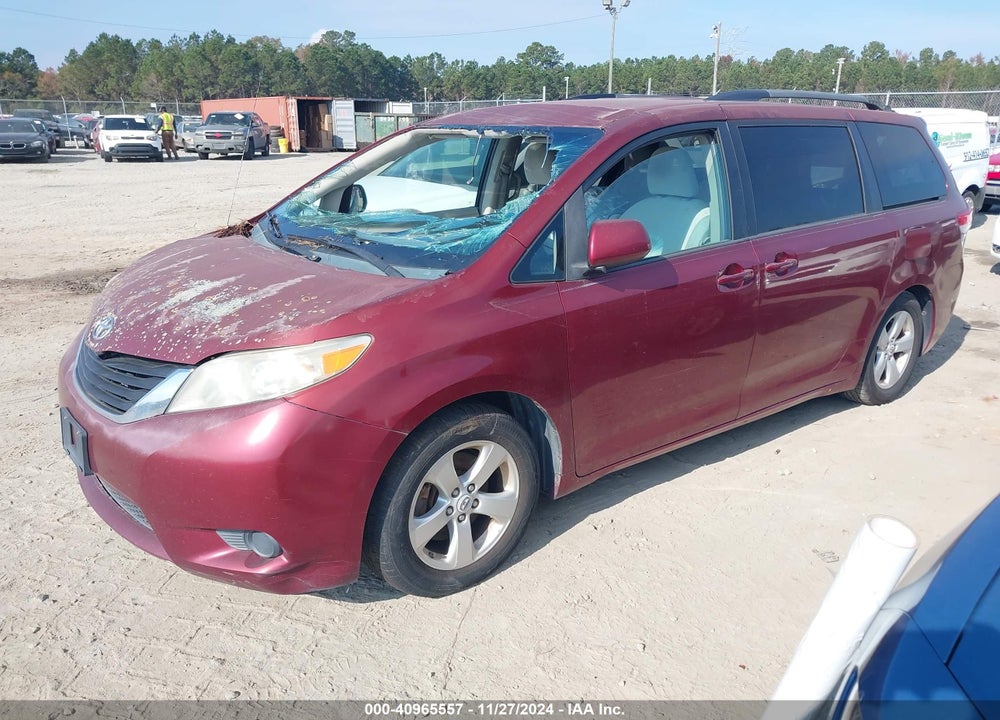 2011 TOYOTA SIENNA LE V6 VIN: 5TDKK3DC3BS113496