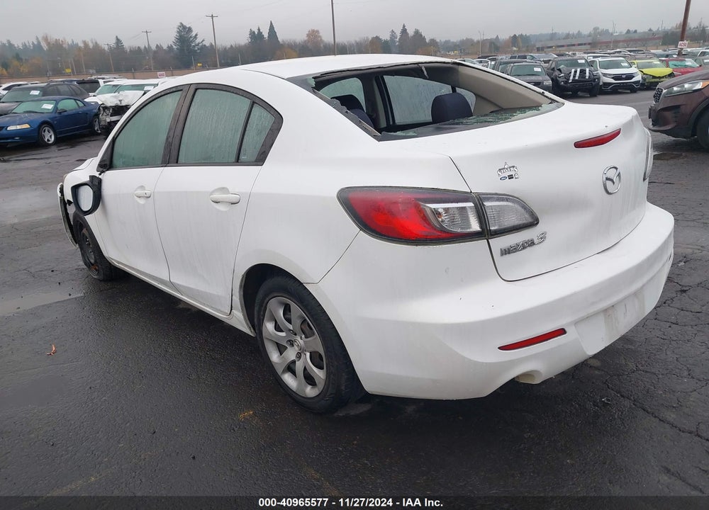 2013 MAZDA MAZDA3 VIN: JM1BL1TFXD1845363