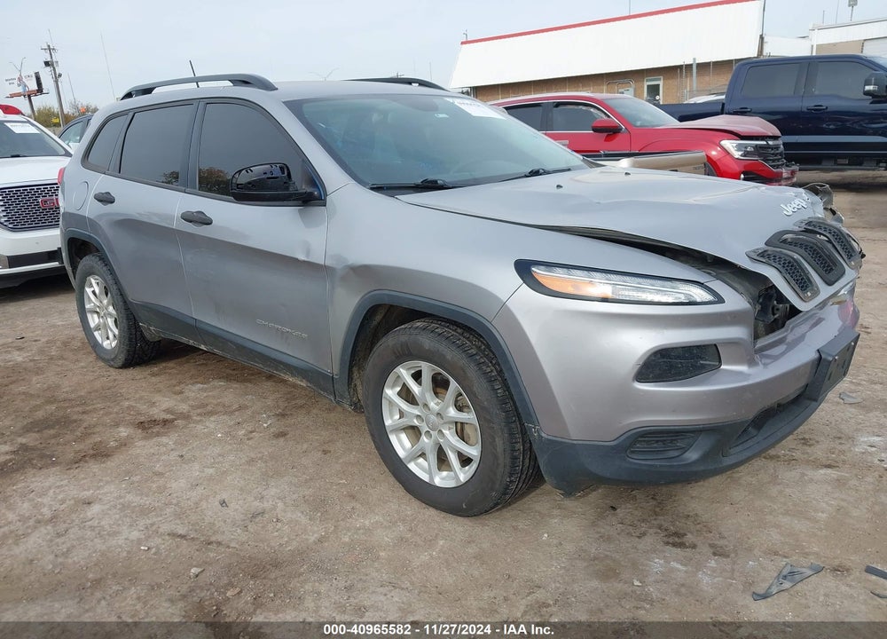 2017 JEEP CHEROKEE SPORT FWD VIN: 1C4PJLAS6HW663336