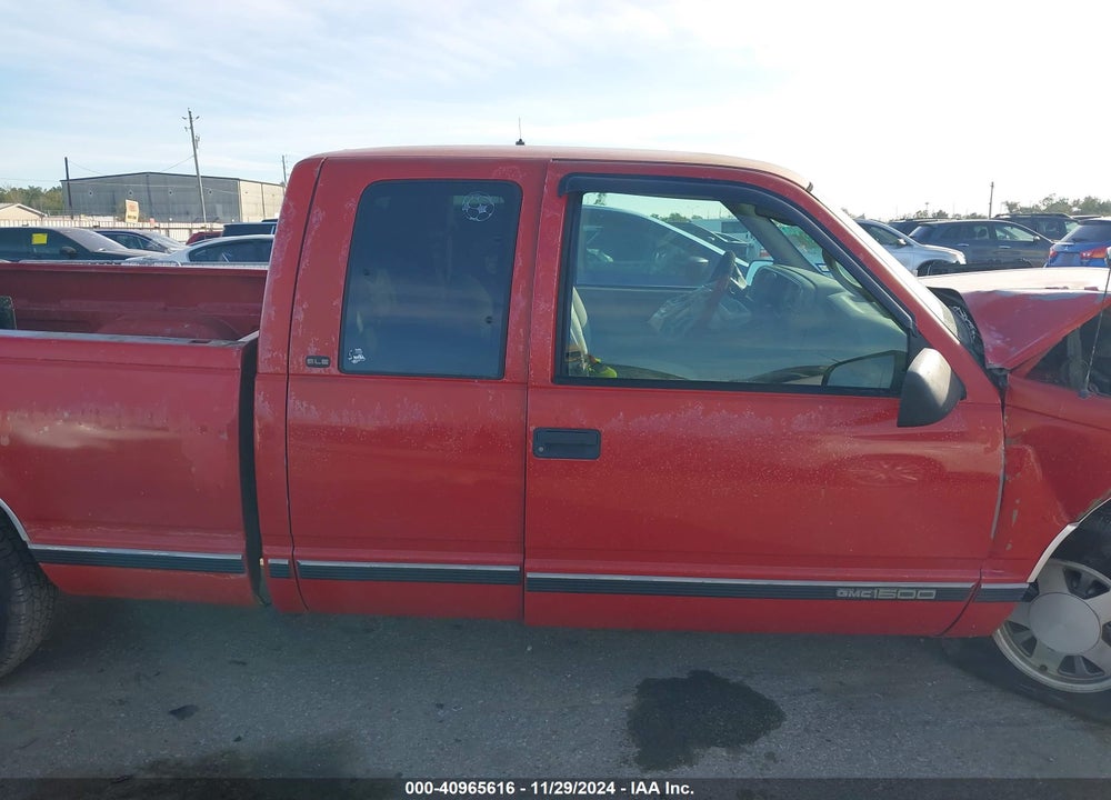 1997 GMC SIERRA 1500 SL WIDESIDE VIN: 2GTEC19R6V1538167