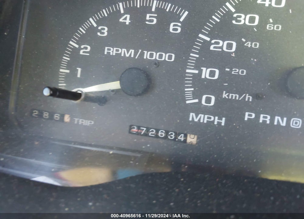 1997 GMC SIERRA 1500 SL WIDESIDE VIN: 2GTEC19R6V1538167