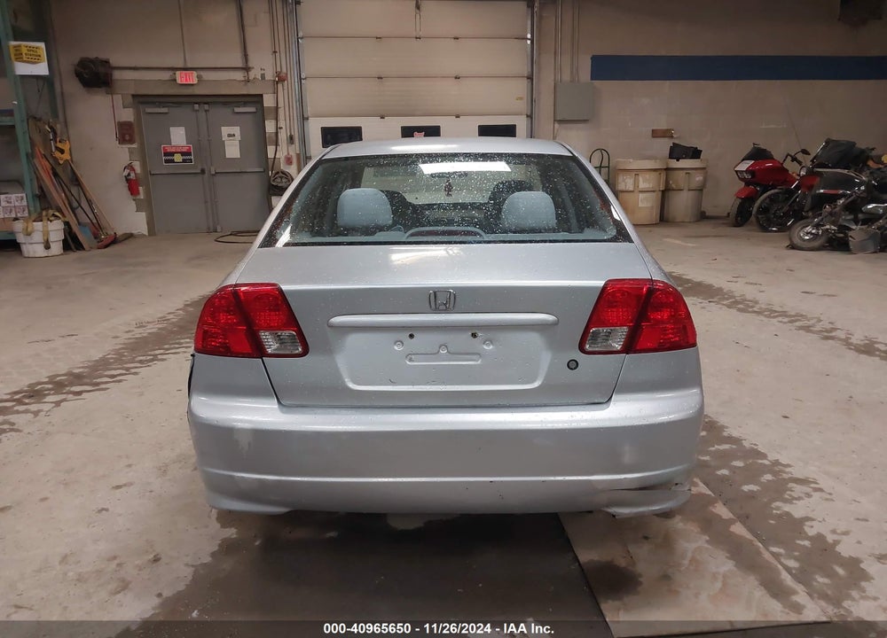 2005 HONDA CIVIC LX VIN: 2HGES165X5H611182