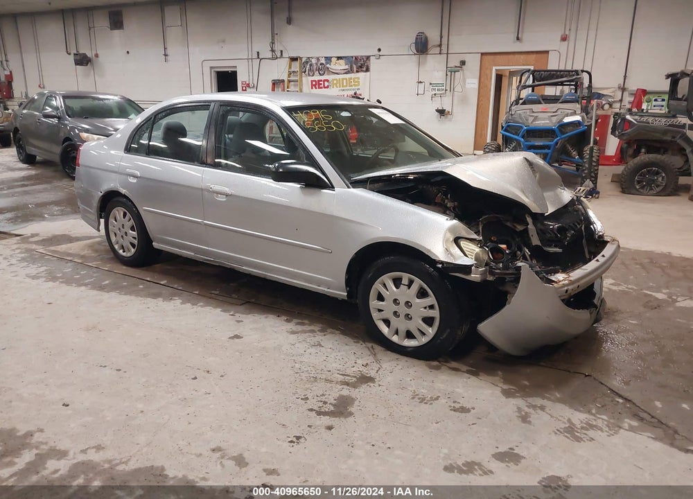 2005 HONDA CIVIC LX VIN: 2HGES165X5H611182