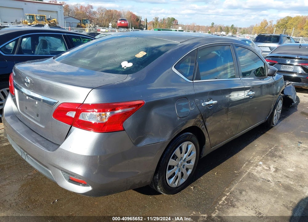 2019 NISSAN SENTRA S VIN: 3N1AB7AP4KY282674