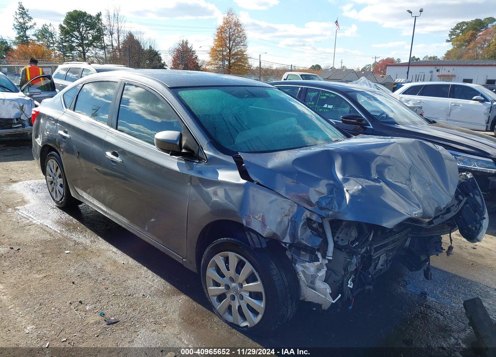 2019 NISSAN SENTRA S VIN: 3N1AB7AP4KY282674