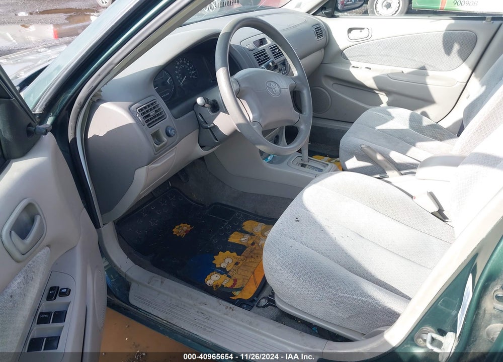 2000 TOYOTA COROLLA CE VIN: 2T1BR12E5YC357642