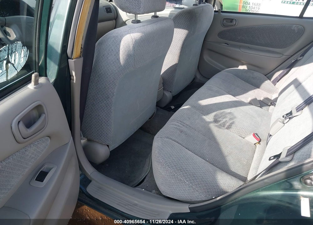 2000 TOYOTA COROLLA CE VIN: 2T1BR12E5YC357642