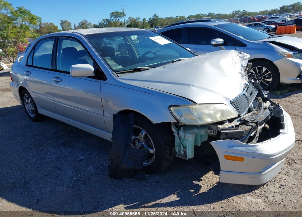 2002 MITSUBISHI LANCER OZ RALLY VIN: JA3AJ86E12U074055
