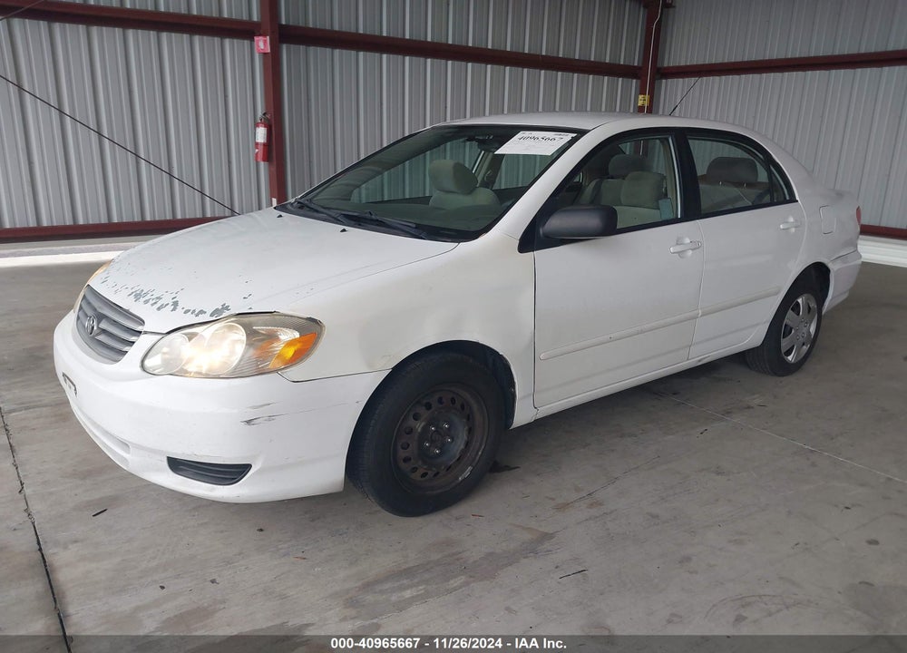 2004 TOYOTA COROLLA LE VIN: 1NXBR32E04Z304142