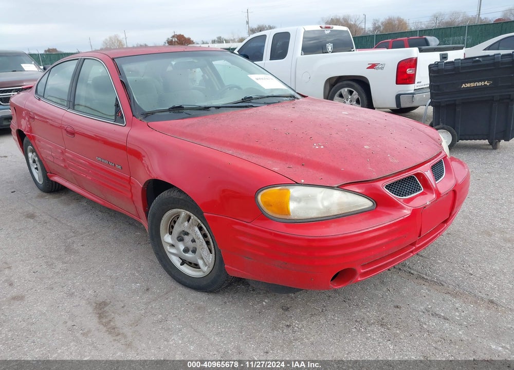 1999 PONTIAC GRAND AM SE VIN: 1G2NE52T7XM944624