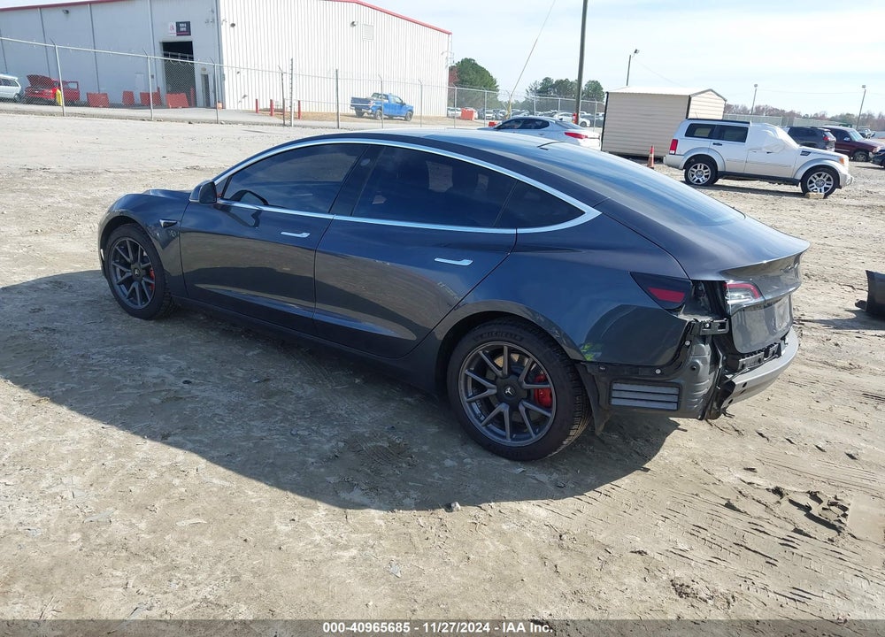 2018 TESLA MODEL 3 LONG RANGE/MID RANGE VIN: 5YJ3E1EA0JF101645