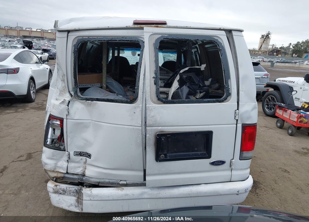 2000 FORD E-150 COMMERCIAL/RECREATIONAL VIN: 1FTRE14W5YHA11862