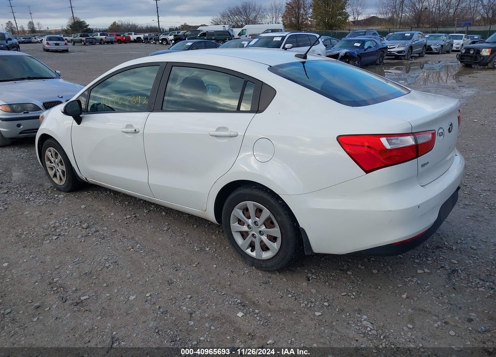 2016 KIA RIO LX VIN: KNADM4A33G6587739