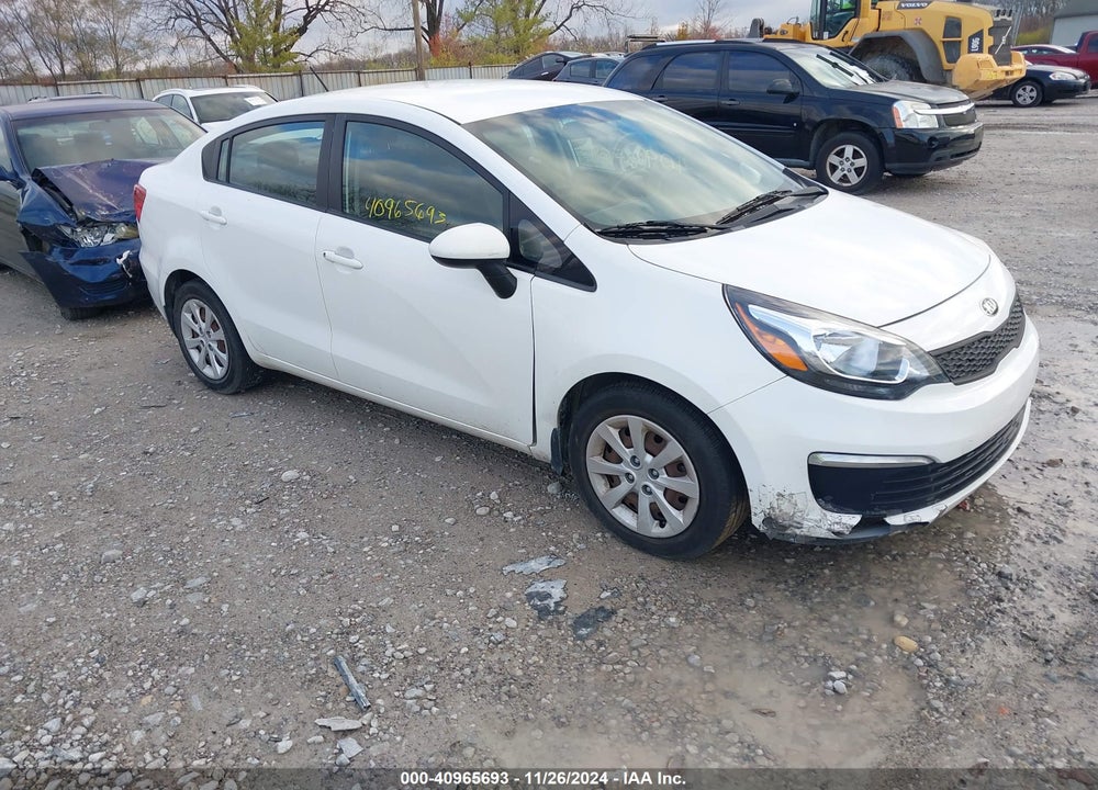 2016 KIA RIO LX VIN: KNADM4A33G6587739