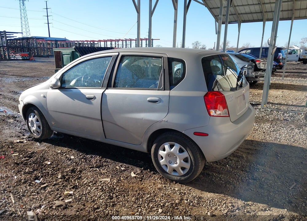2008 CHEVROLET AVEO 5 LS VIN: KL1TD66658B115622