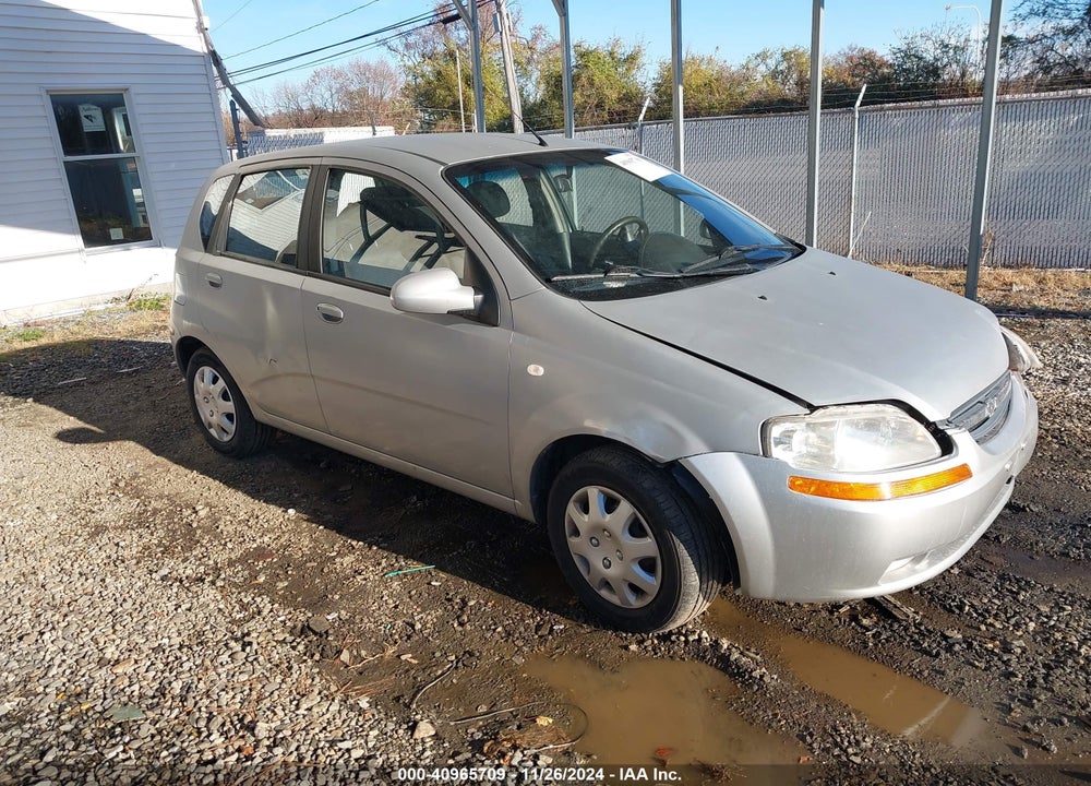2008 CHEVROLET AVEO 5 LS VIN: KL1TD66658B115622