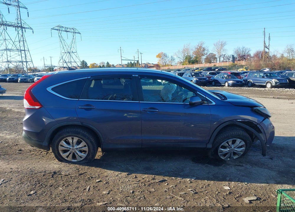 2014 HONDA CR-V EX-L VIN: 5J6RM4H7XEL063255