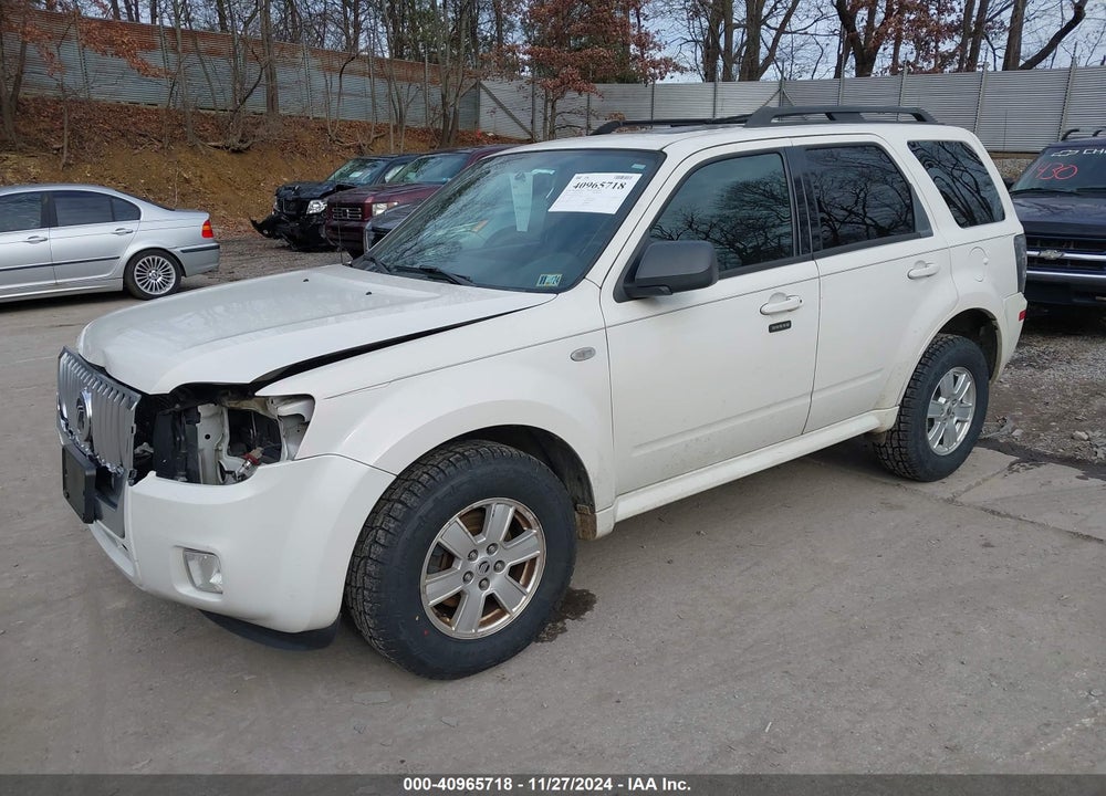 2009 MERCURY MARINER I4 VIN: 4M2CU81749KJ05261