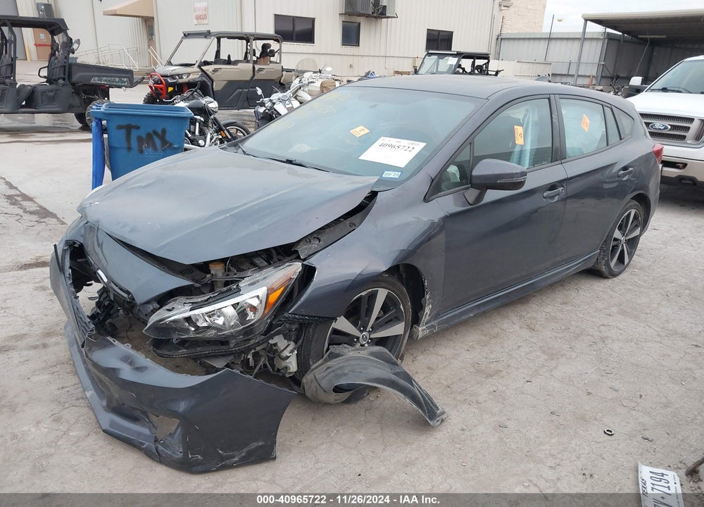 2017 SUBARU IMPREZA VIN: 4S3GTAL64H3701145