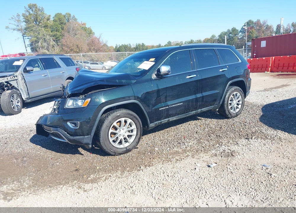 2014 JEEP GRAND CHEROKEE LIMITED VIN: 1C4RJEBG4EC227418