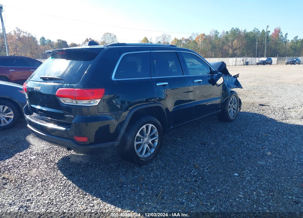 2014 JEEP GRAND CHEROKEE LIMITED VIN: 1C4RJEBG4EC227418