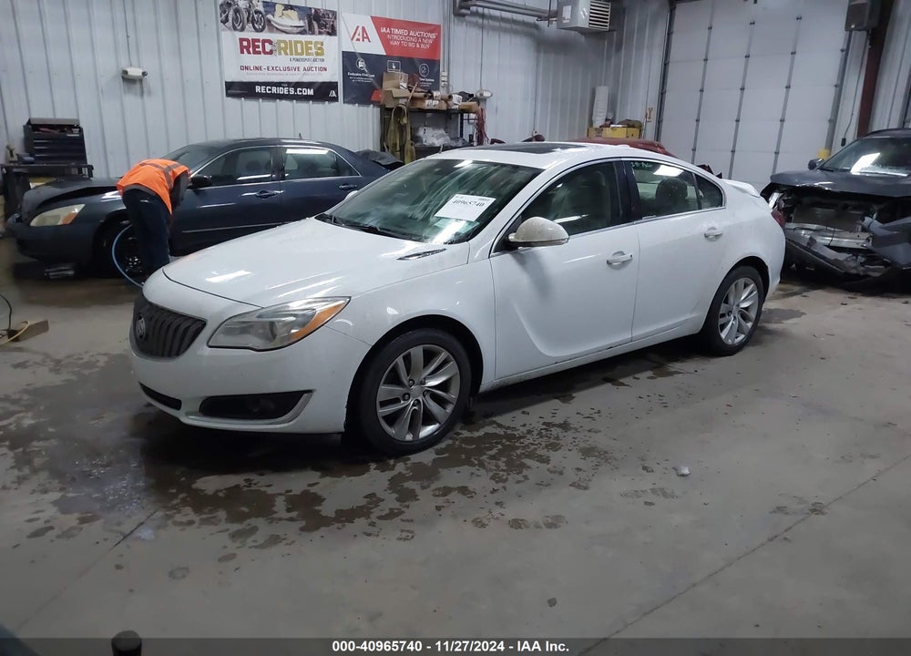2016 BUICK REGAL TURBO VIN: 2G4GL5EX3G9107614