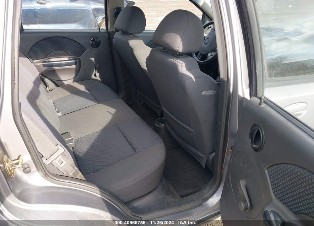 2006 CHEVROLET AVEO LS VIN: KL1TD66606B594738