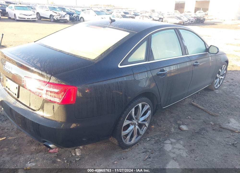 2013 AUDI A6 2.0T PREMIUM PLUS VIN: WAUDFAFC0DN049261